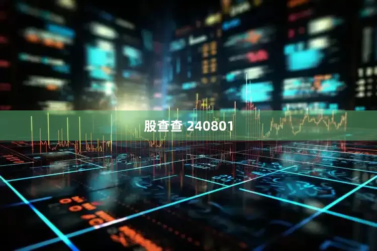 股查查 240801